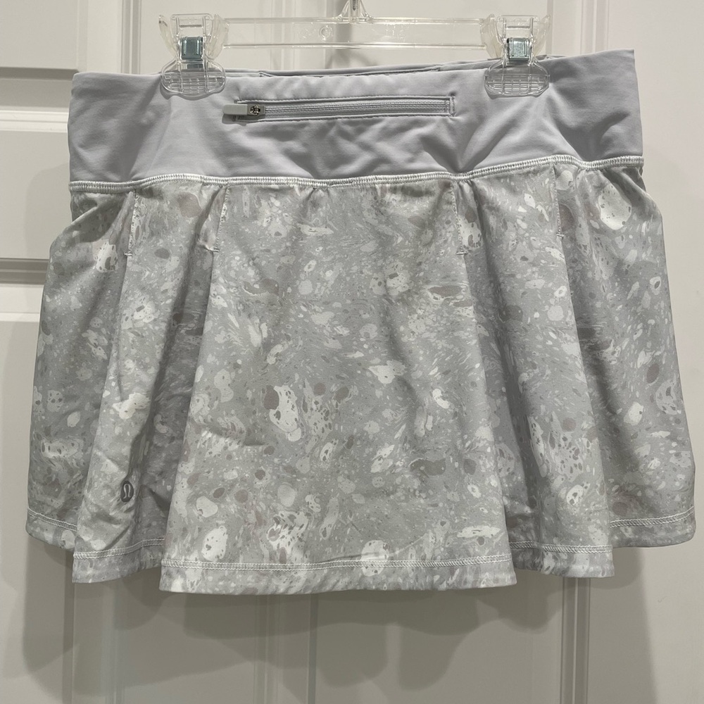 Women's Lululemon Stone Grey Tennis Skort